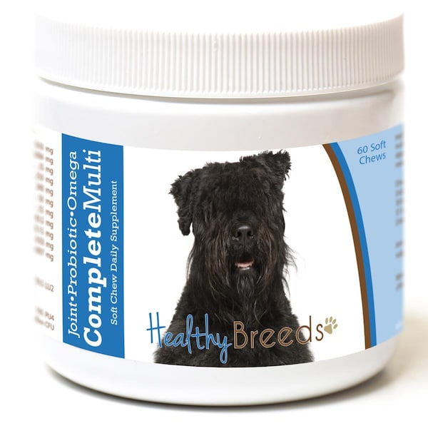 Healthy Breeds Bouvier des Flandres All in One Multivitamin Soft Chew, 60PK 192959007330 - main